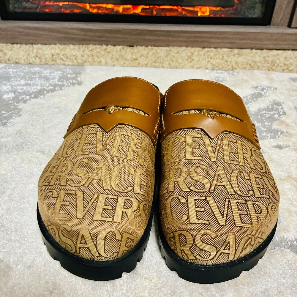 MENS VERSACE MULES SIZE 7- Brand New!!!